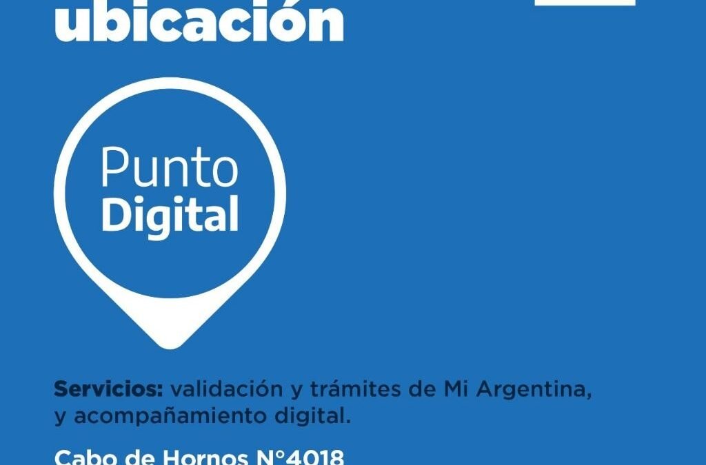 Punto Digital se mudó y ahora atiende en Cabo de Hornos 4018